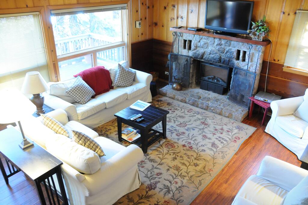 Living Room Lake View