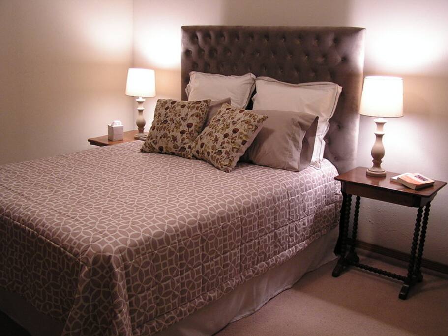 Comfortable queen-size bed