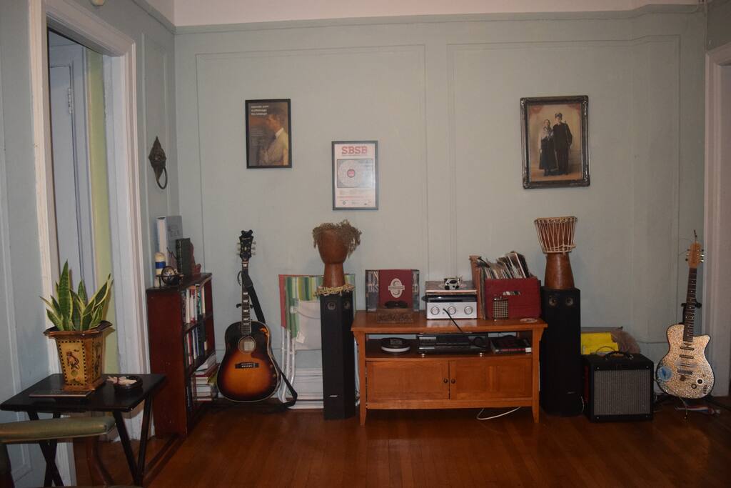 The other side of the room for living