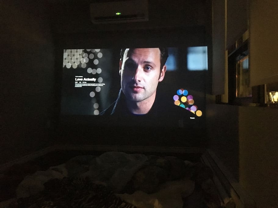 Projecting movies
