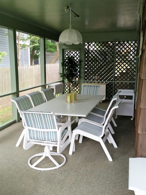 Enjoy a delicious breakfast served out on the porch