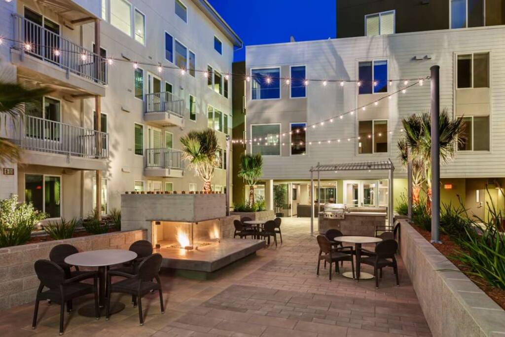 Community courtyard
