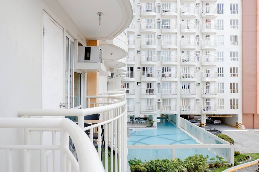 Pool View From Balcony