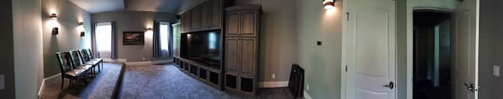 The Media Room-currently under construction