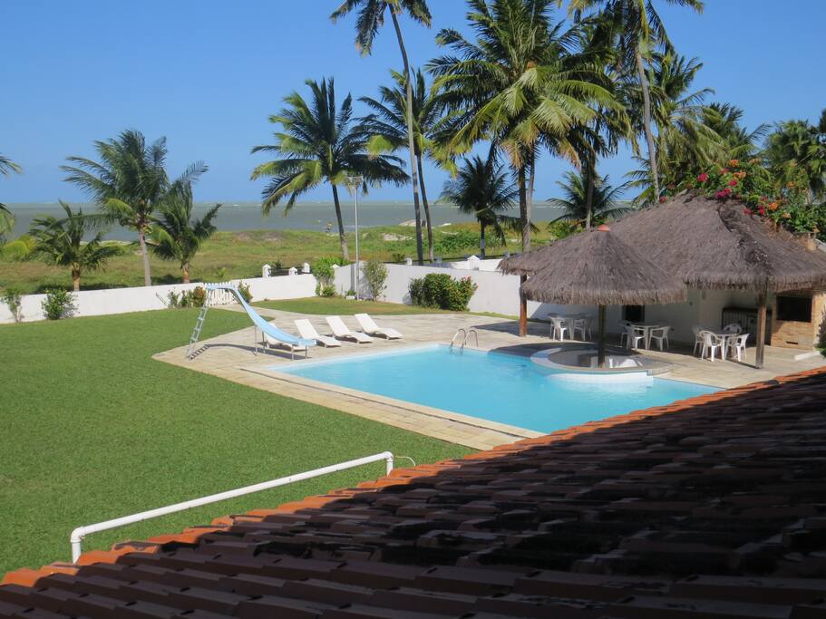 vista da varanda do quarto