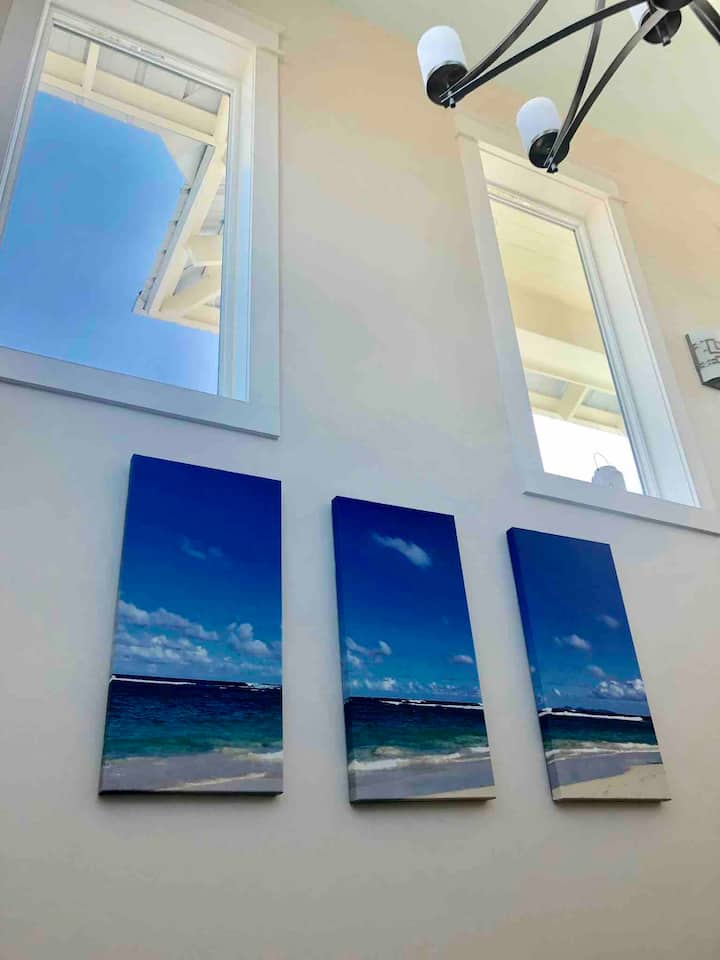 3rd Floor leads to closed 5th bedroom in main home with private kitchenette, minifrig, ice machine, microwave, sink and coffee pot and private balcony.