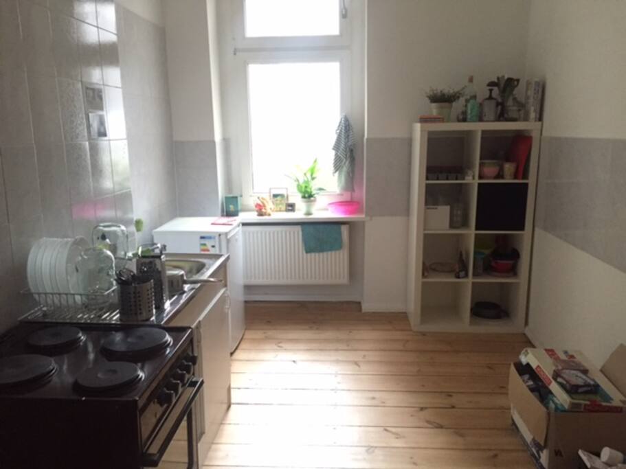 Spacious kitchen containing all you need