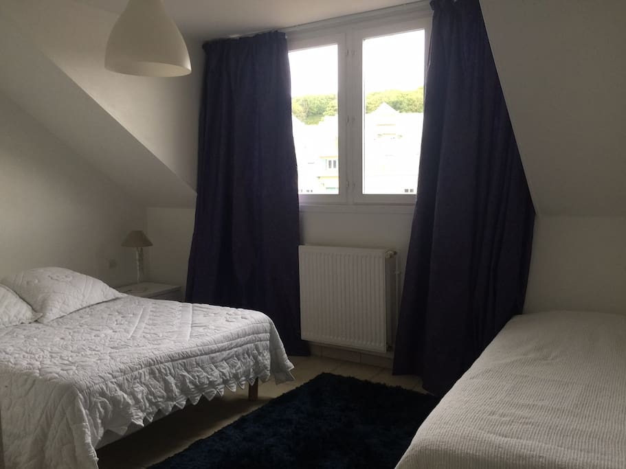 Chambre à lit double