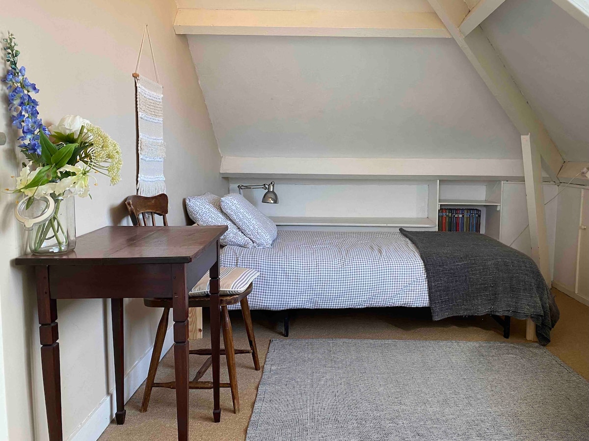 Bonita habitación tranquila, poco ruido circundante 