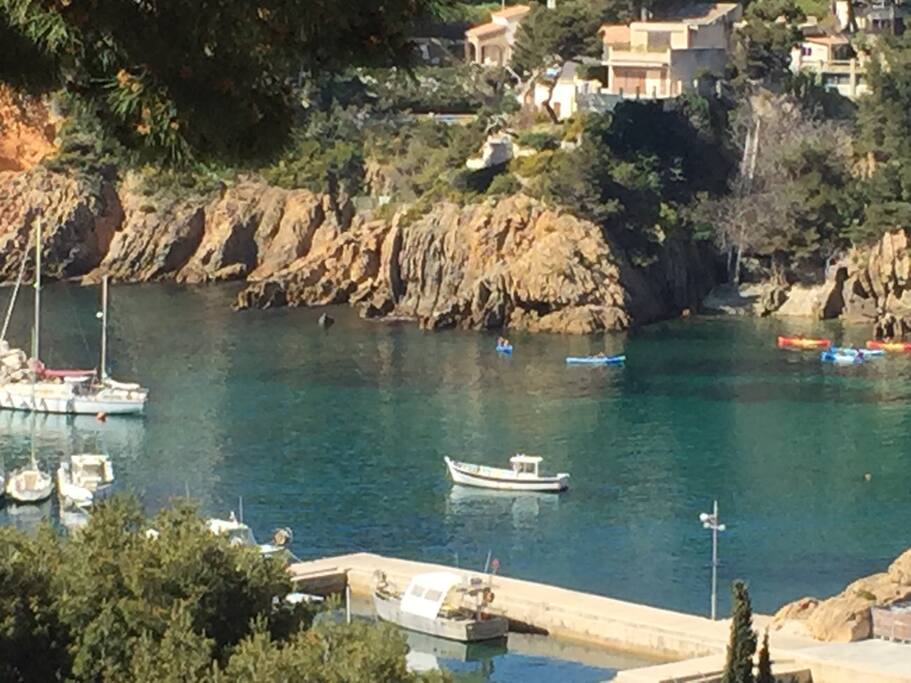 vue de la maison sur la redonne