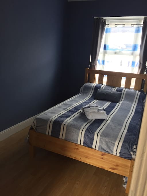 This is the room associated with this listing. There are two others separately listed.