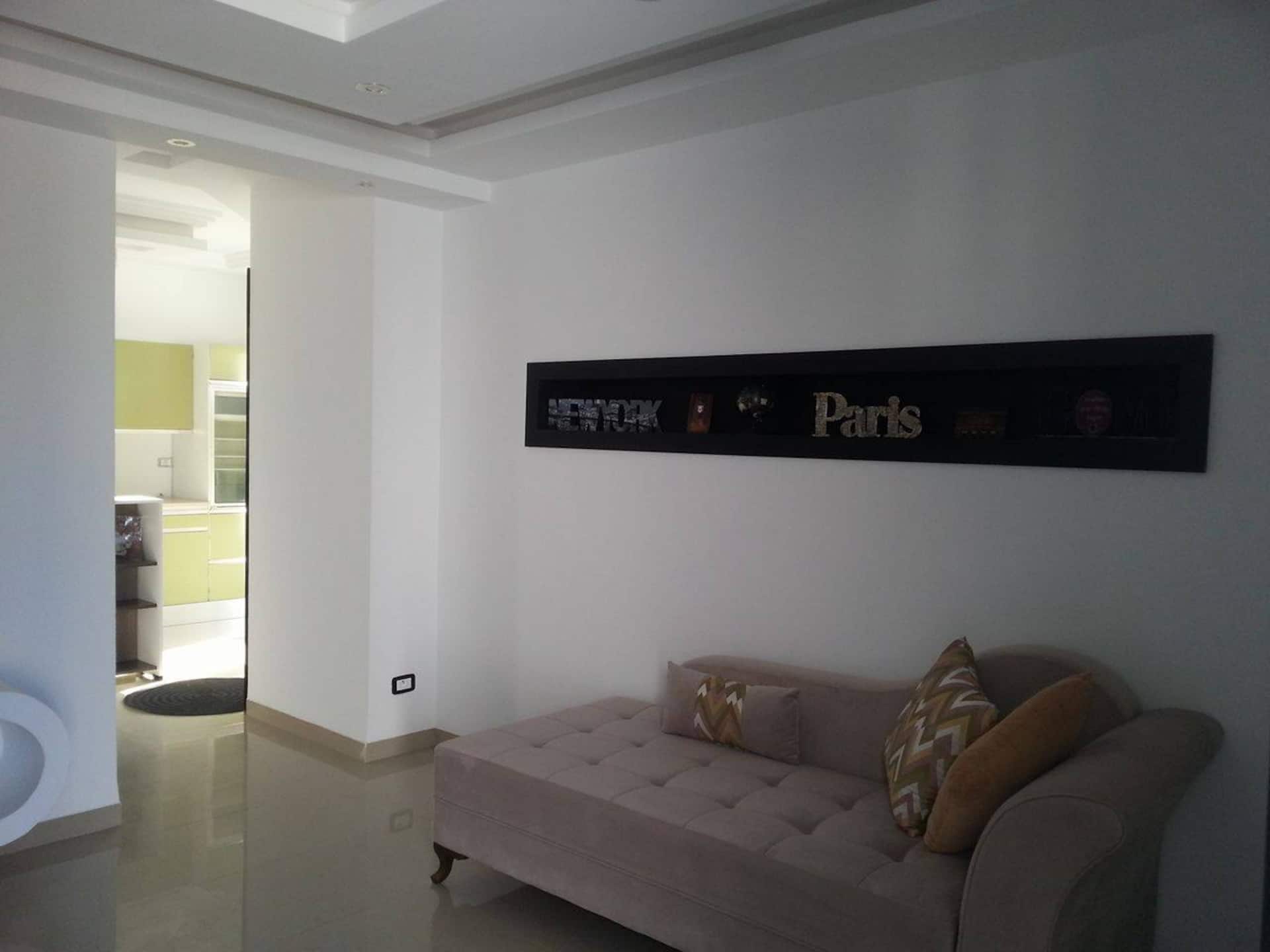 Furnished studio for 2 people with sea view