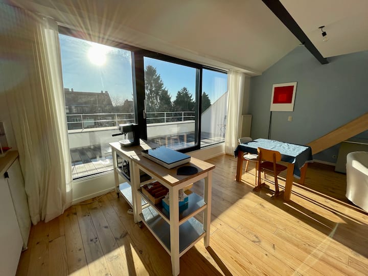 Duplex Lumineux + Terrasse, Dernier éTage Maison. - Sint-Pieters-Leeuw