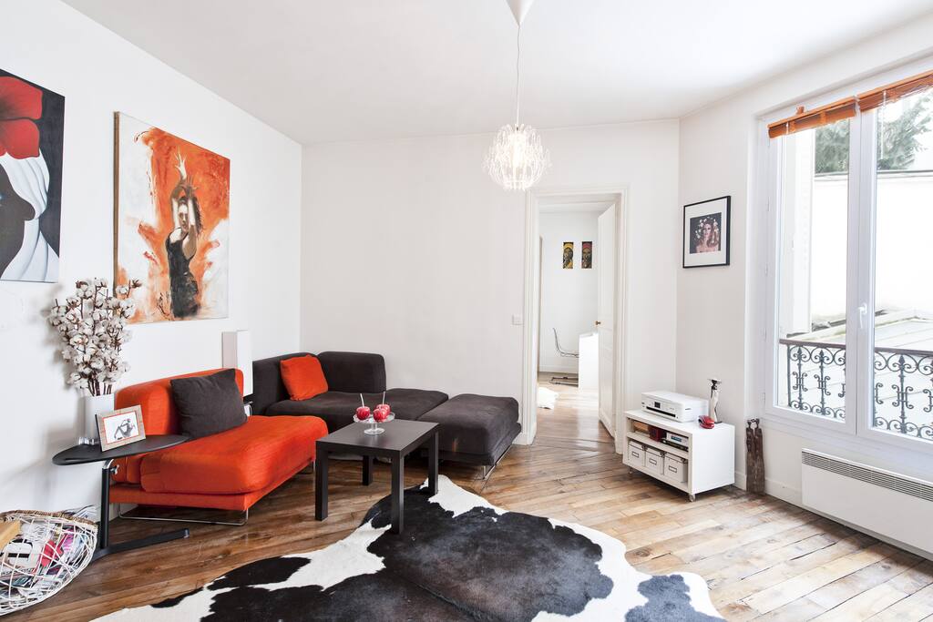 Colourful 1 bed flat close to Jardin du Luxembourg