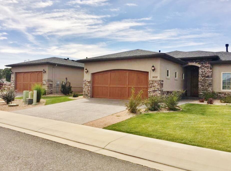 Both homes available for rent, side by side.