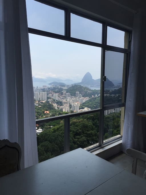sugar-loaf as seen from the living room