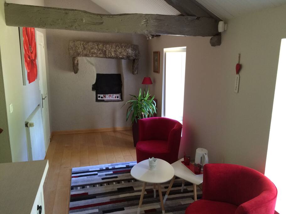 Le salon de la suite Ti Forn