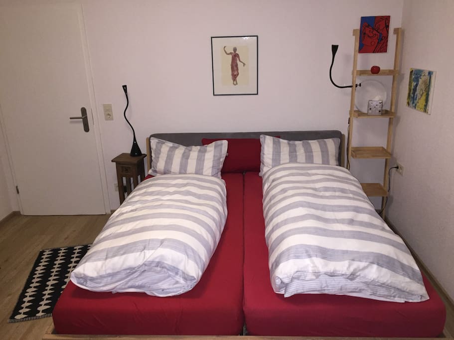 Betten L/B, 200 cm / 90 cm