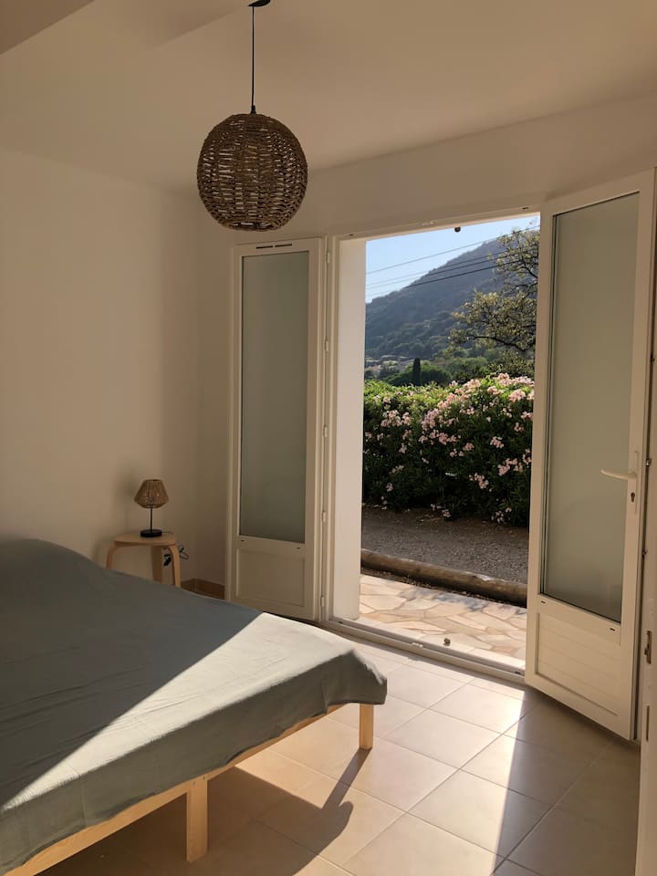 Chambre double du bas