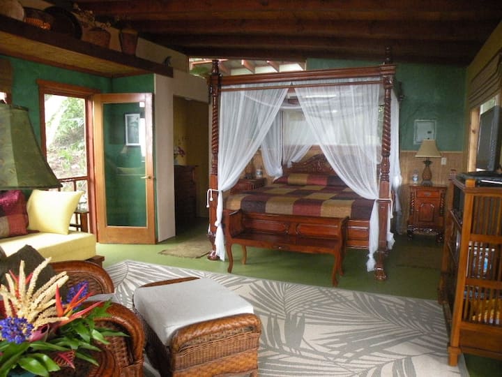 RomanticTropical CottageOceanView Cabins for Rent in Captain Cook, Hawaii, United States Airbnb
