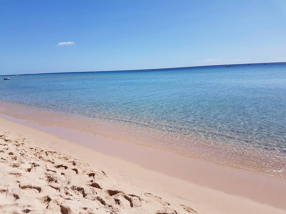 Beach near the house