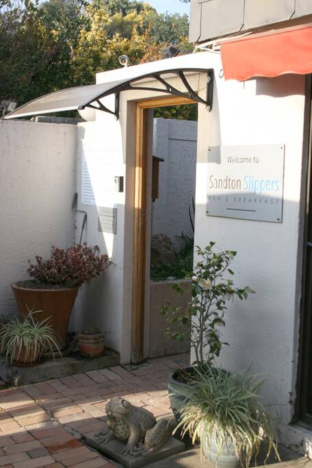 Entrance Door to B&B