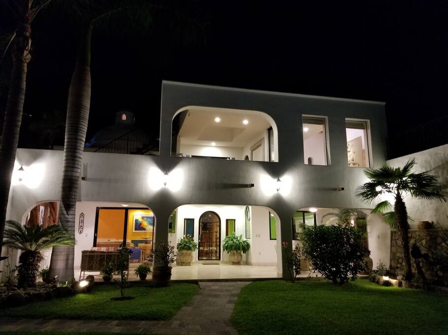 Night view from Garden