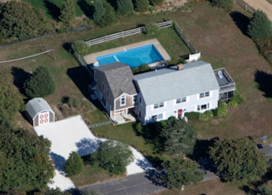 Aerial View of property