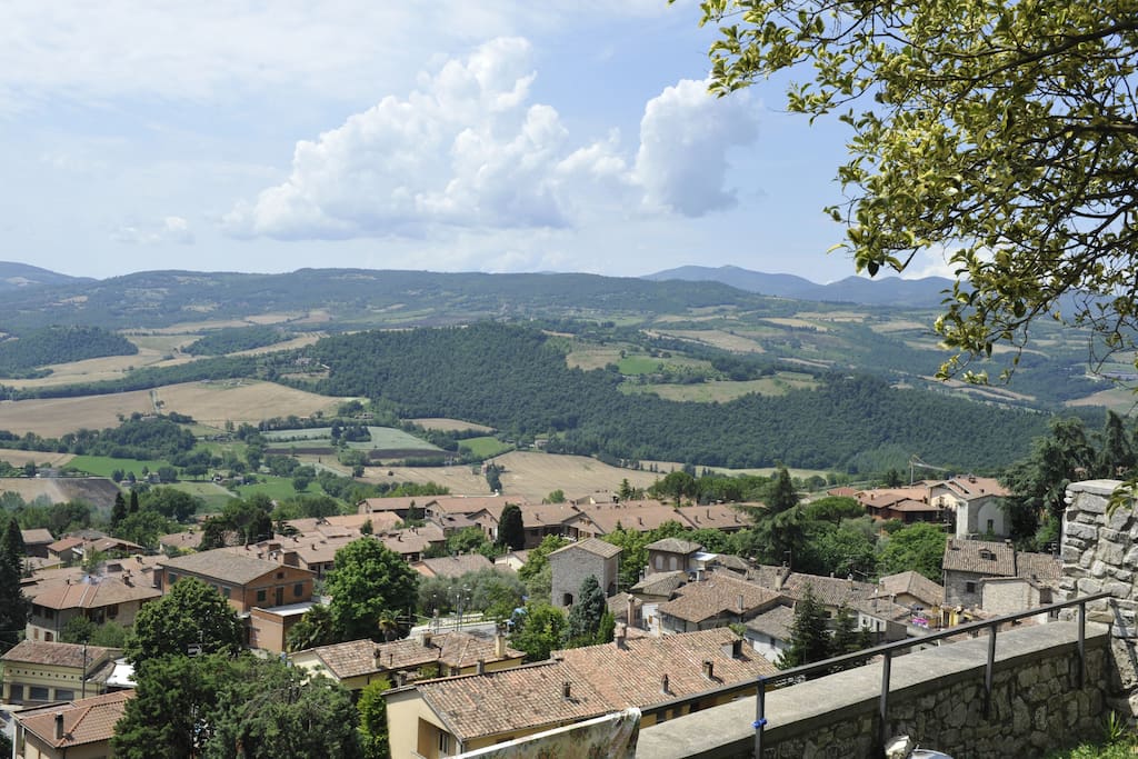 Panorama dalla casa