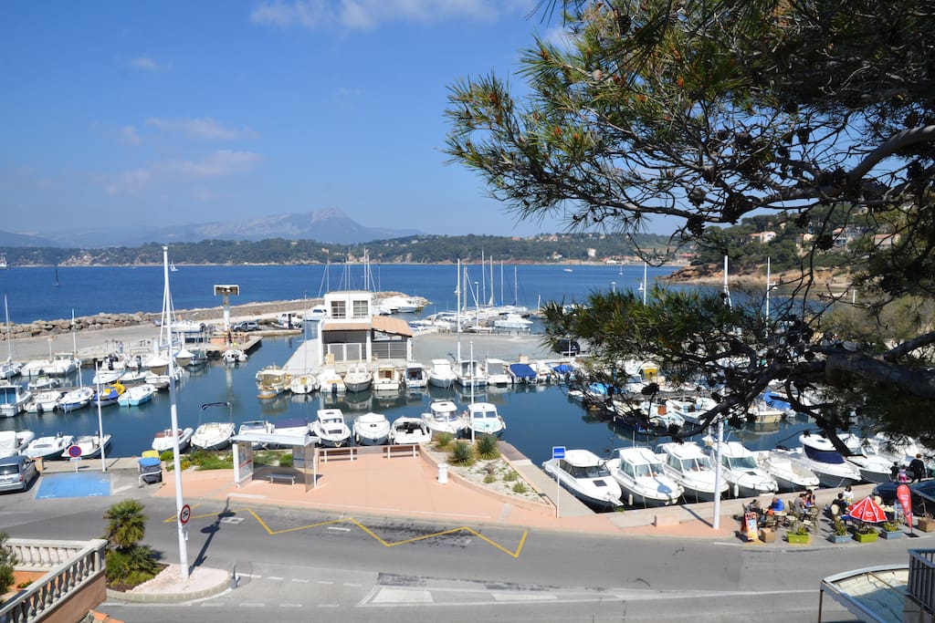 depuis la terrasse