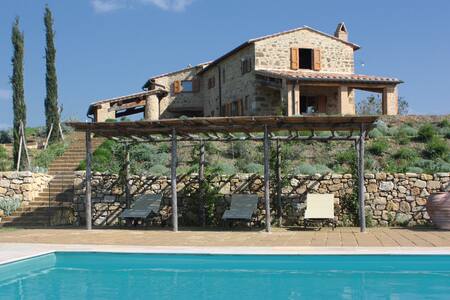 Apartment - a panoramic view - Monticchiello - Appartement