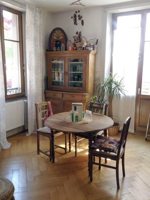 Le coin salle à manger