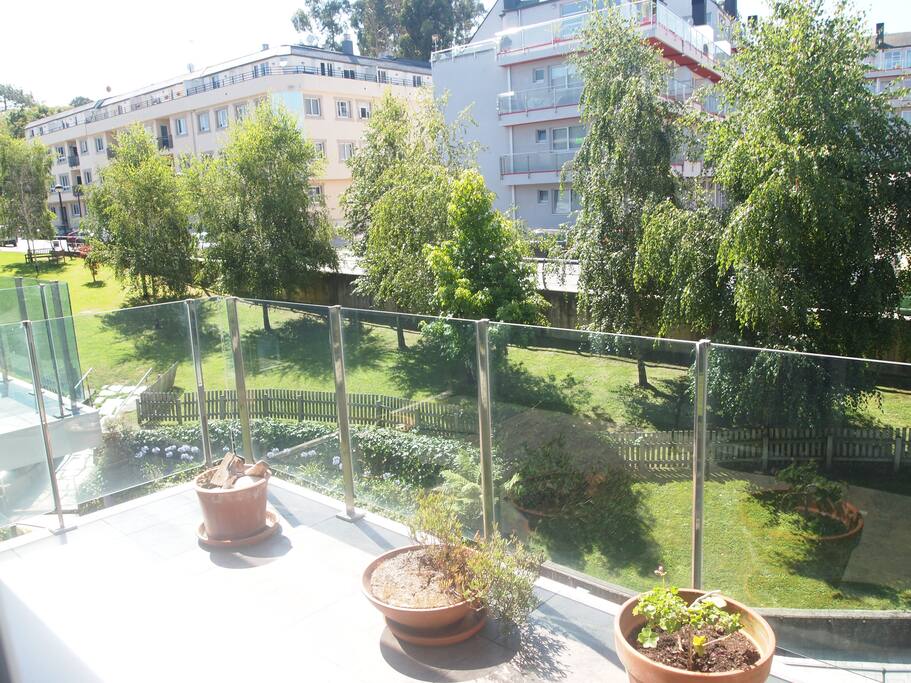 Vistas desde la terraza sur
