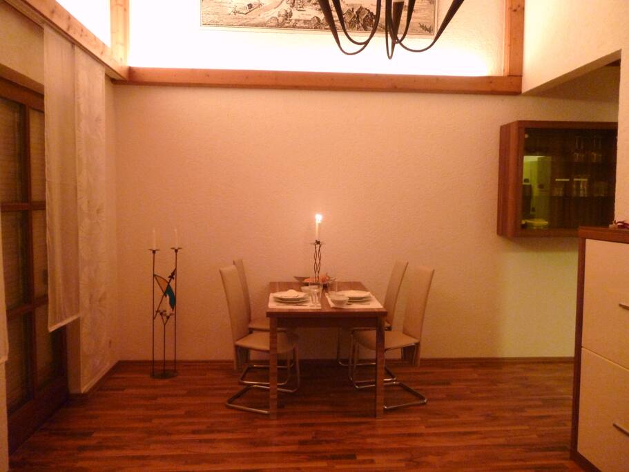 Eßbereich für 4 Personen