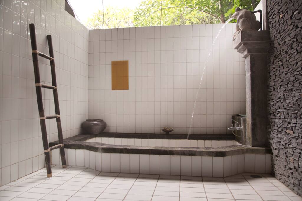 The bathroom