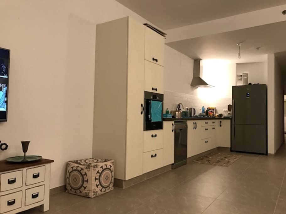 Open & well equiped kitchen