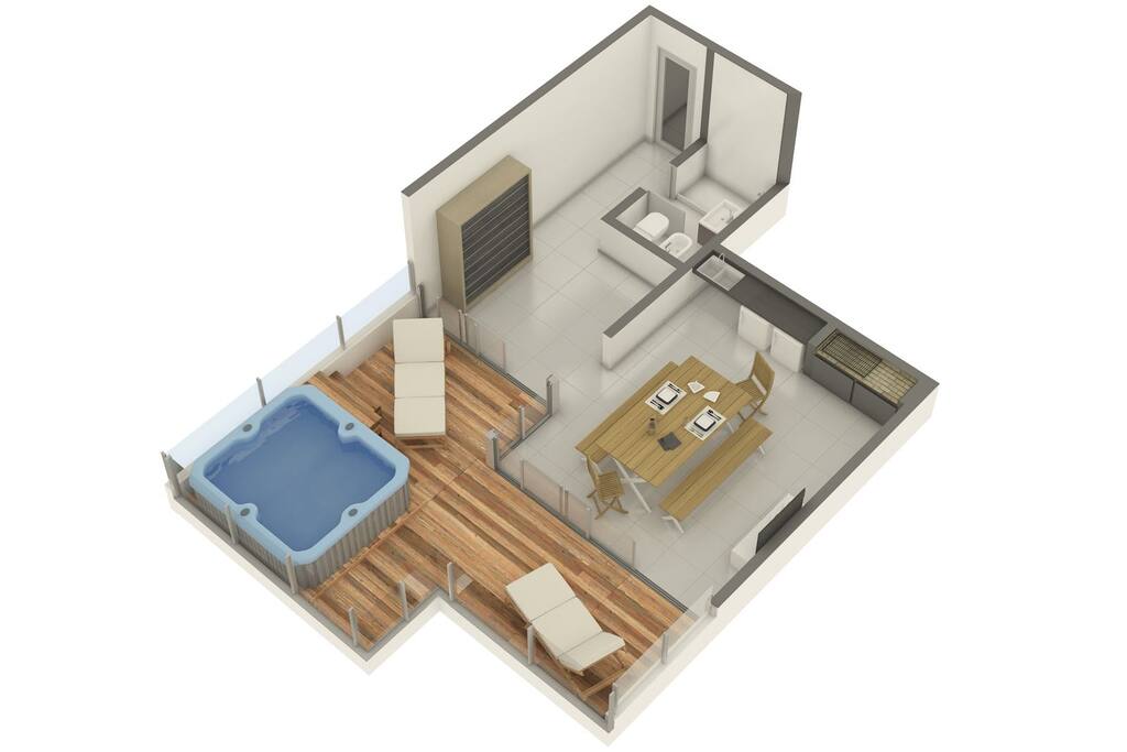 VISTA DEL ESPACIO EN 3D