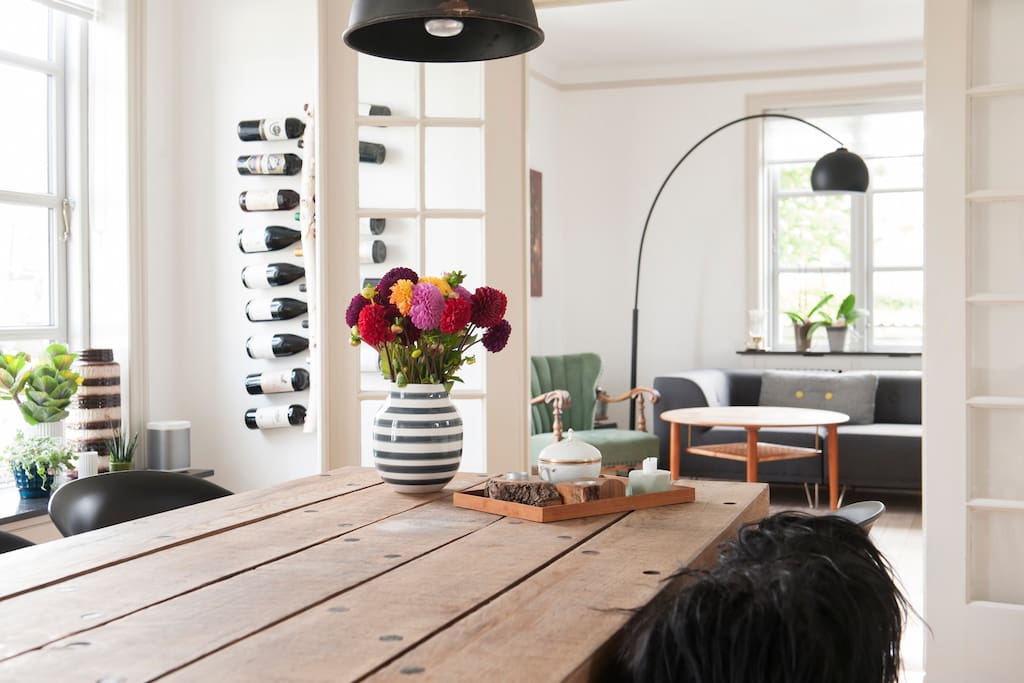 Kitchen and dining room