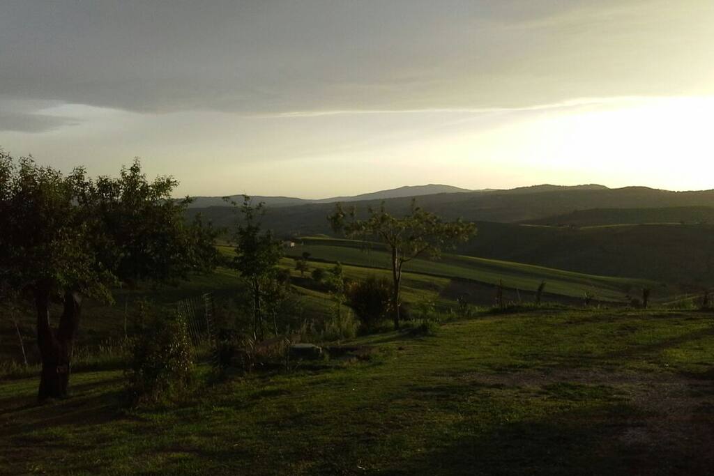 Una delle viste panoramiche che si possono ammirare dalla nostra casa!