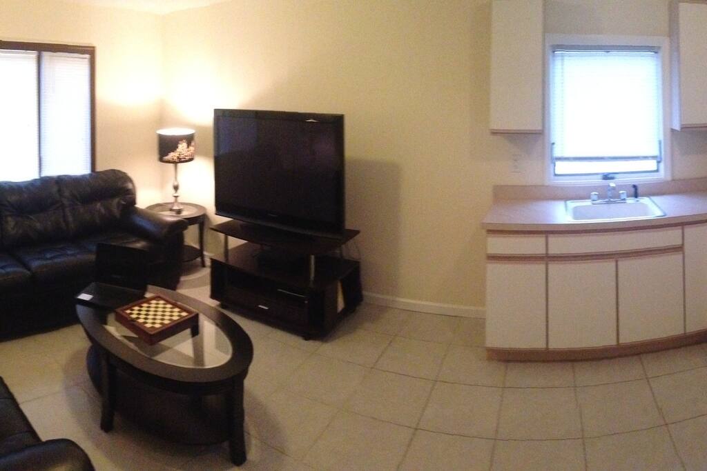 Sit Back and Relax , Kick back and watch Cable TV or Surf the Net with our Complimentary Laptop for your use