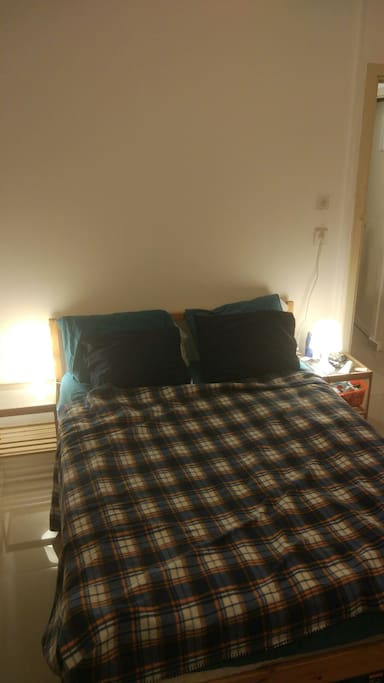 Bedroom with double bed