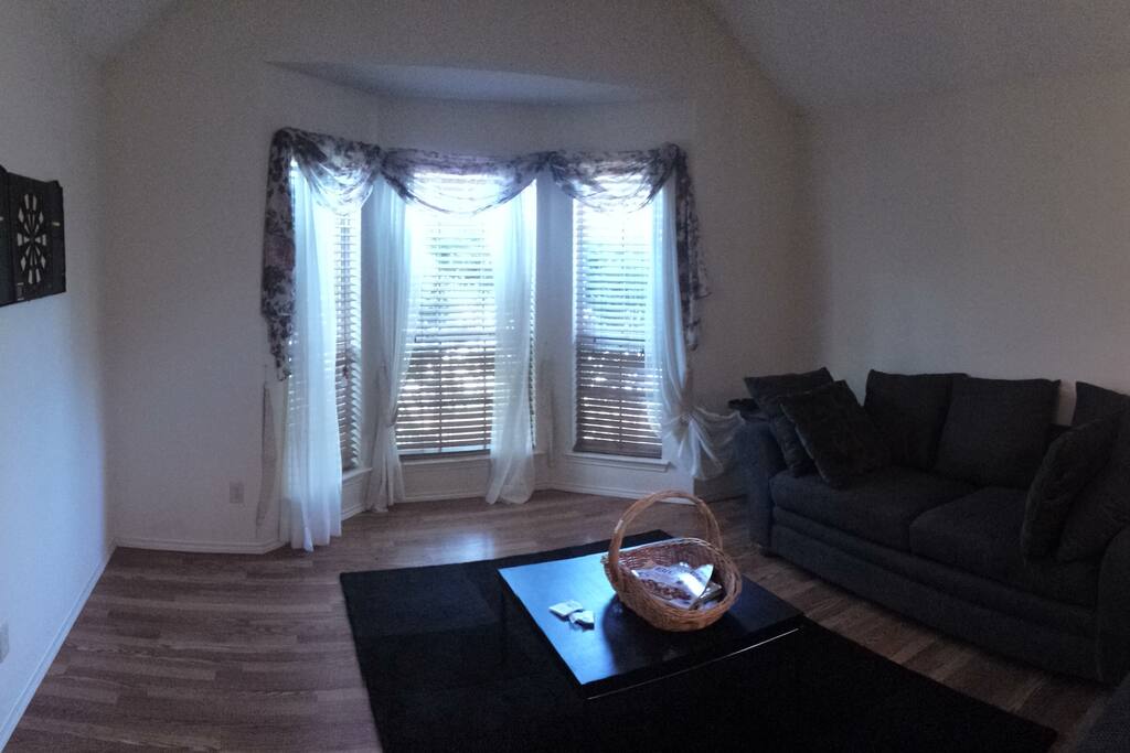 Living Room adjacent to study area