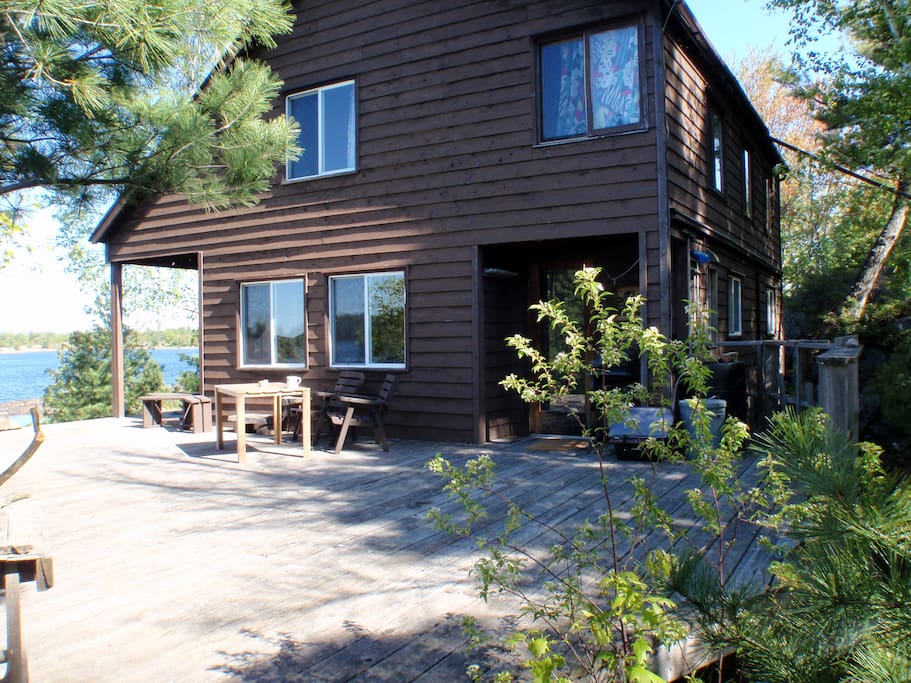 South side of the cottage