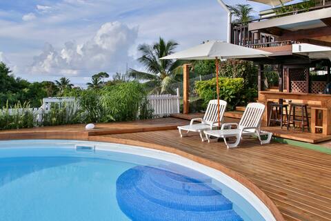 Charming family villa, pool with stunning views