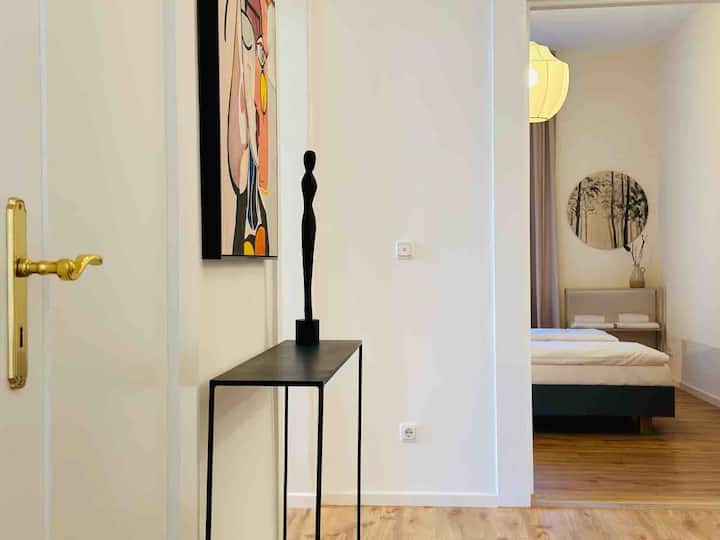 Spacious, central and with parking