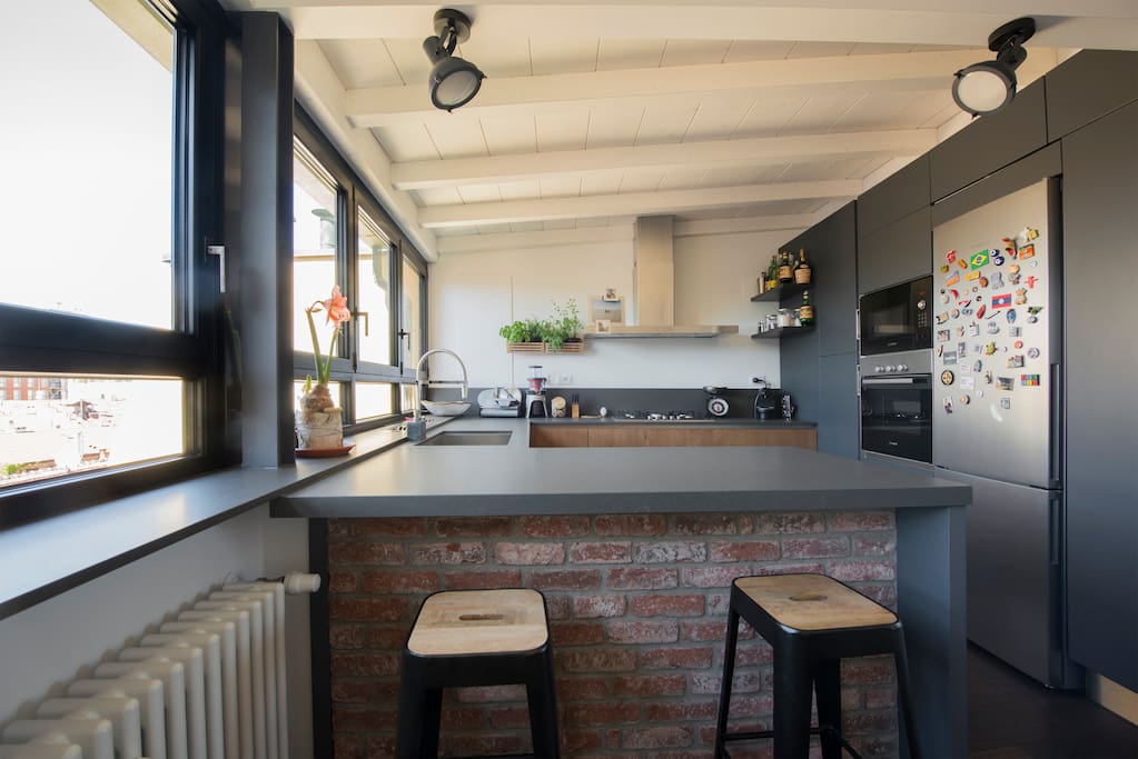 An industrial and modern design