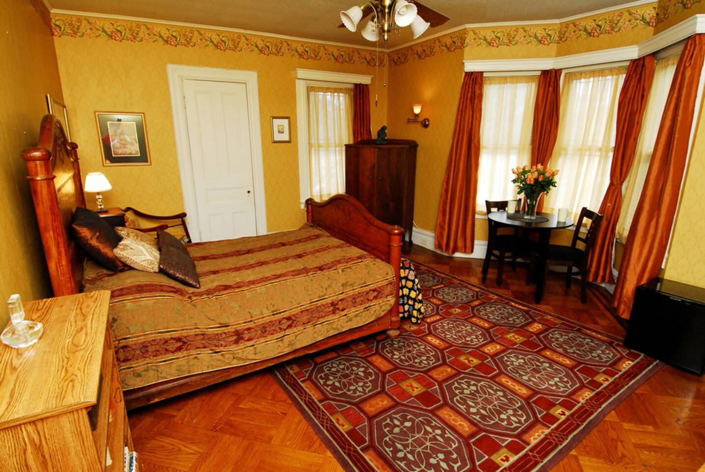 The lovely, large, sunny room.