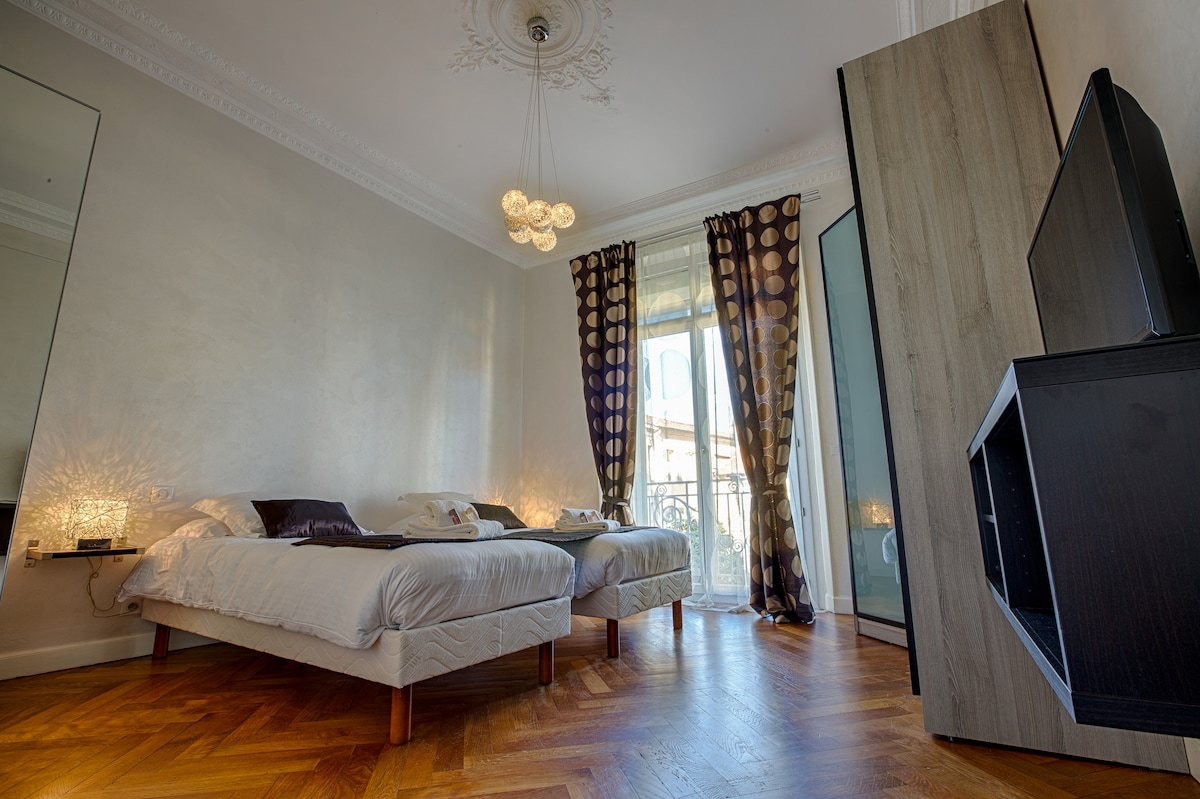 卧室-宽敞的天际线 