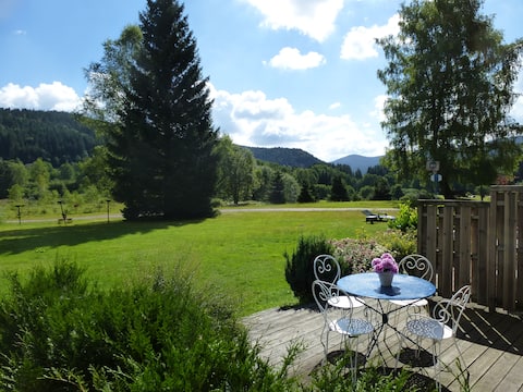 Top Airbnb: (D2) Beautiful studio for 1/4 people, facing the valley, 3*, WiFi à Le Tholy