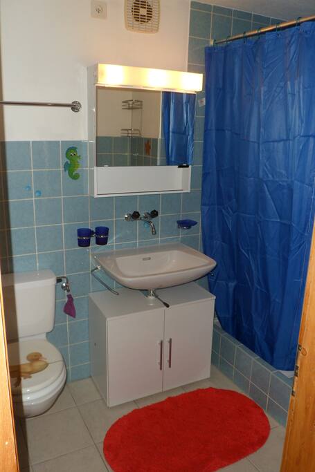 Badzimmer mit Dusche